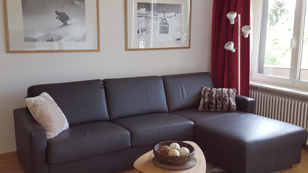 Alpen-Fewo, Residenza Quadra 322 Apartment Flims Bagian luar foto