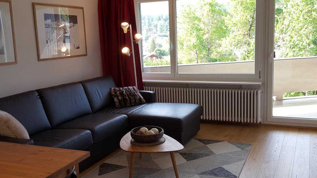 Alpen-Fewo, Residenza Quadra 322 Apartment Flims Bagian luar foto