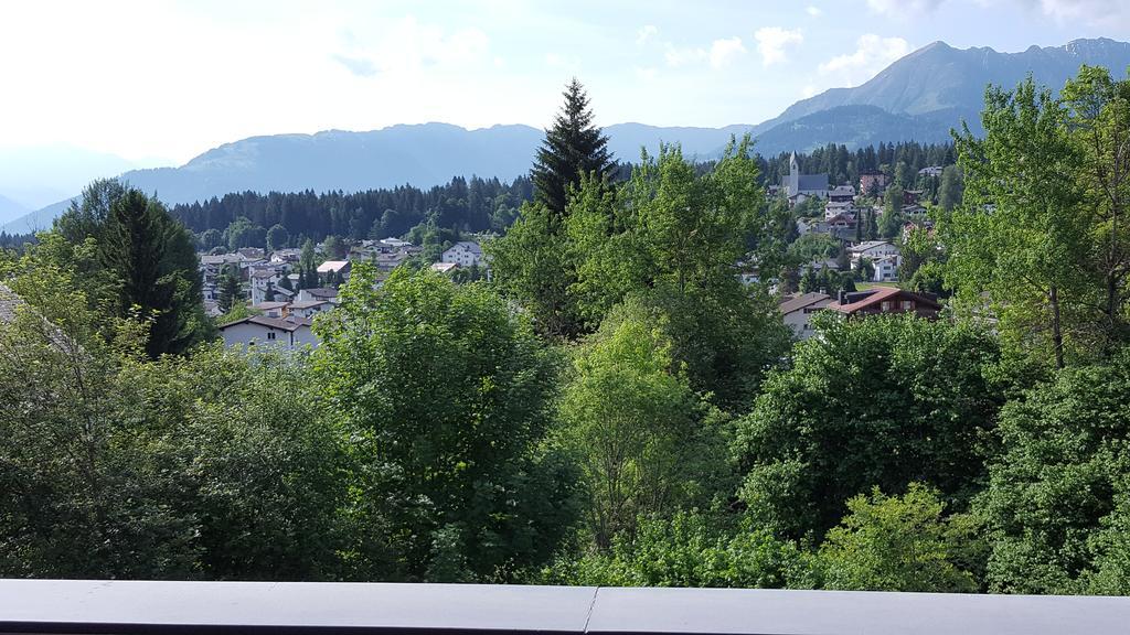 Alpen-Fewo, Residenza Quadra 322 Apartment Flims Bagian luar foto
